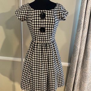 Houndstooth dress